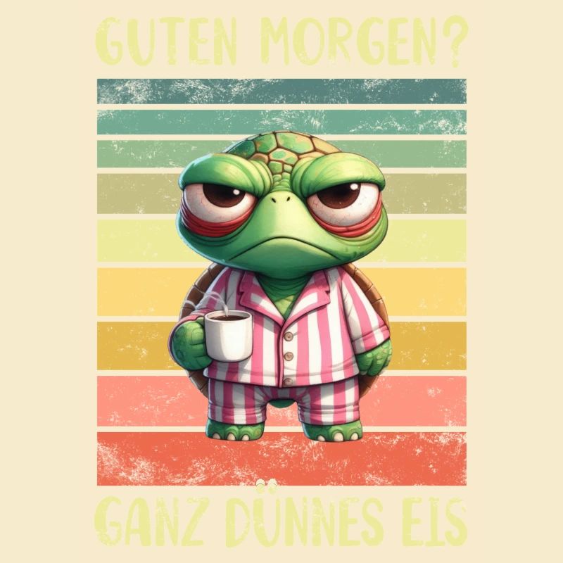 Schildkröte Morgenmuffel