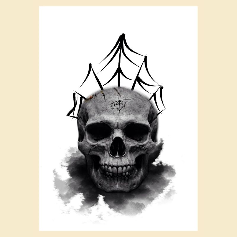 Deadhead Spider Skull