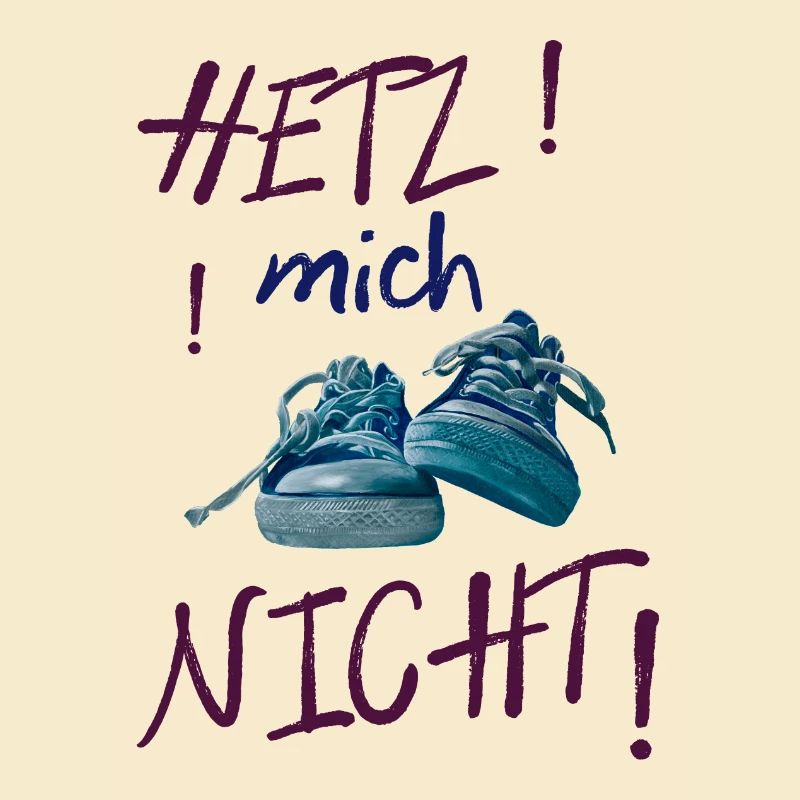 Bunte Sneaker-Statement nicht hetzen