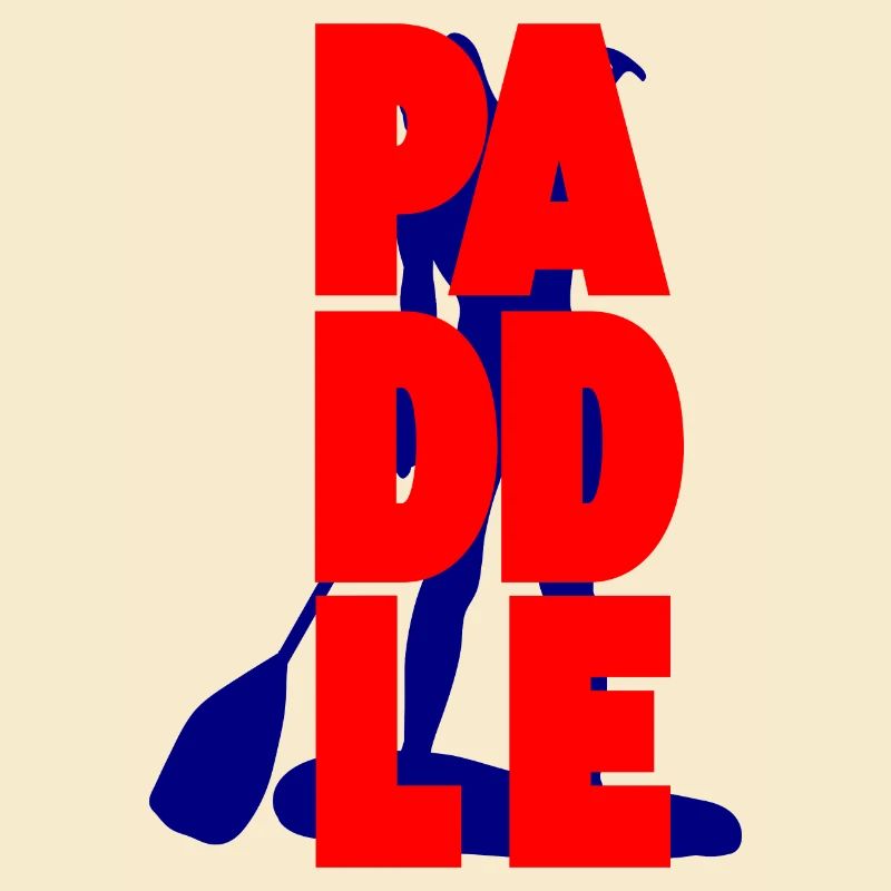Conception graphique du Stand Up Paddle