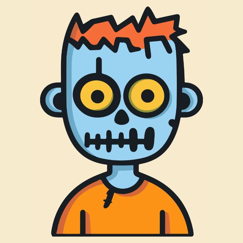 Zombie Halloween Comic