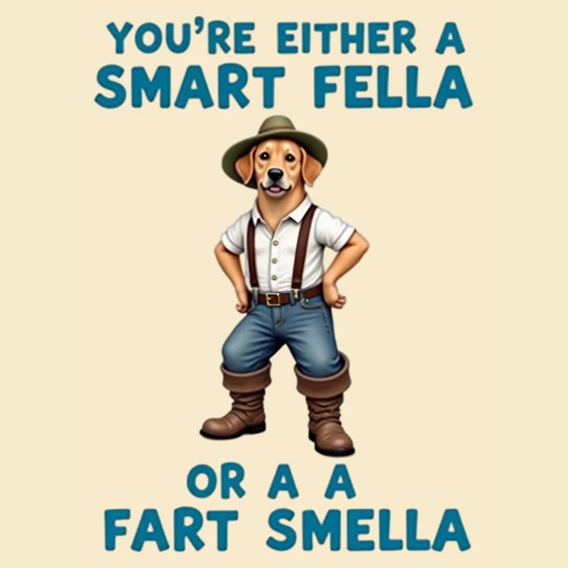 Du bist entweder ein schlauer Kerl oder ein Furzgeruch