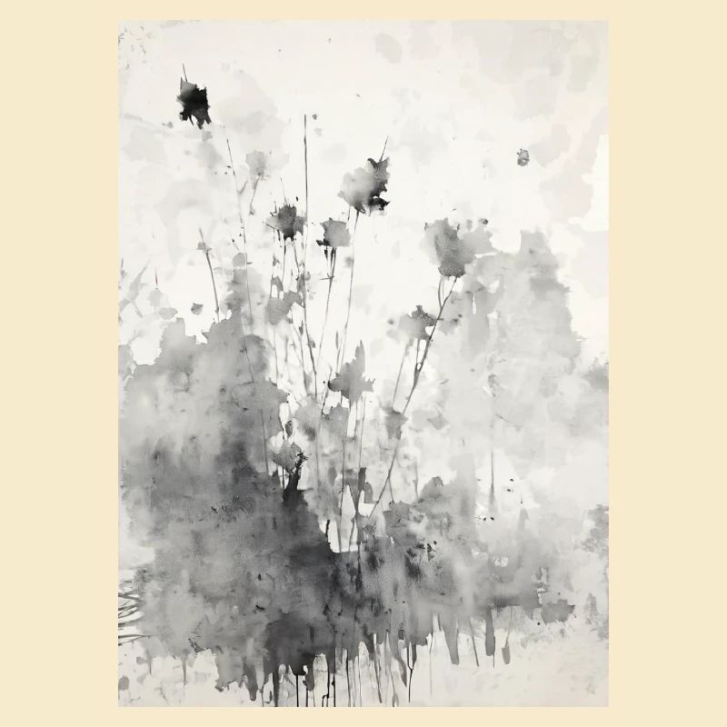 Abstrakte Aquarellmalerei
