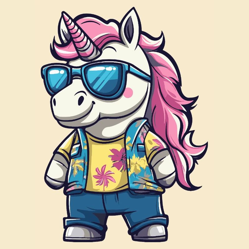 Einhorn Lustig Sommer