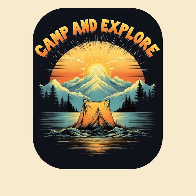 Retro Camping - Camp and Explorer