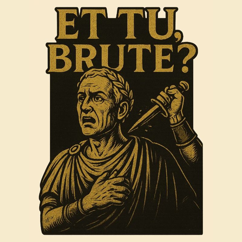 Et tu brute?