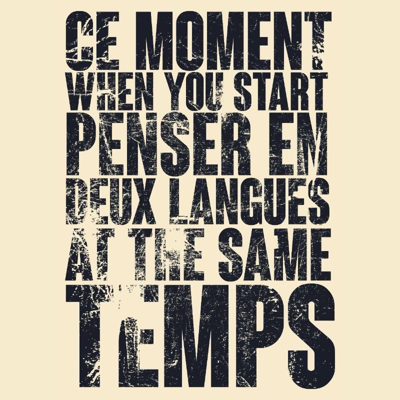 CITATION COOL POUR LES MULTILINGUES, bilingues