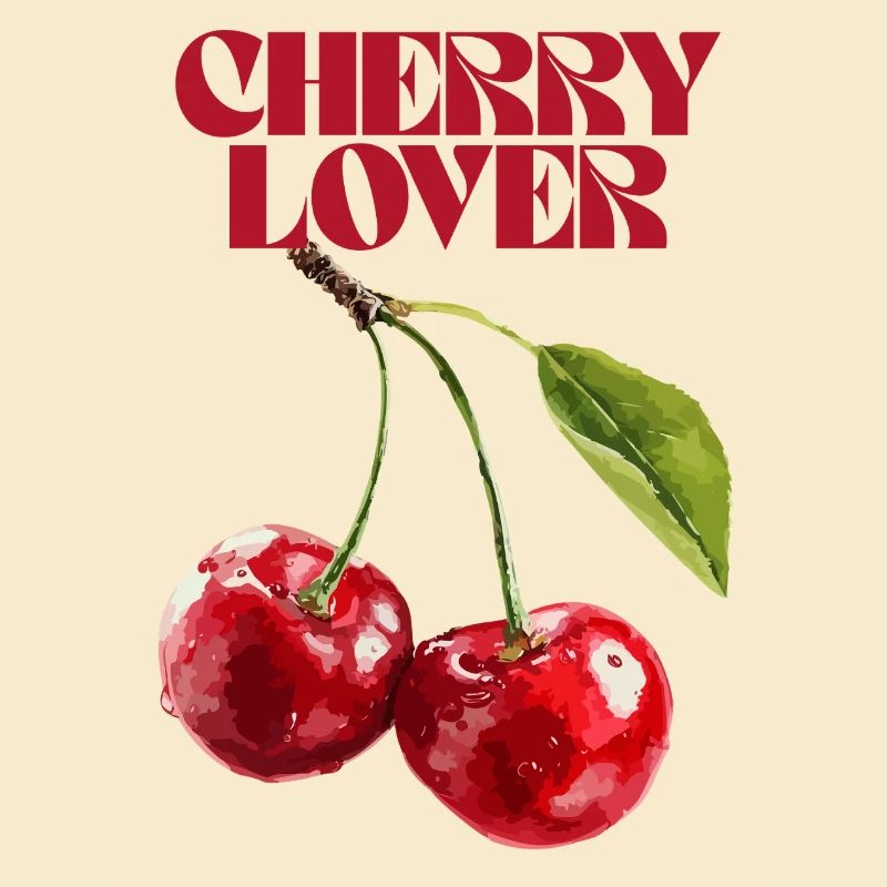 Cherry Lover Botanische Illustration