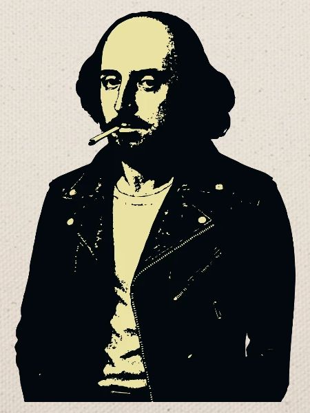 William Shakespeare Mitternachtsrebellenporträt