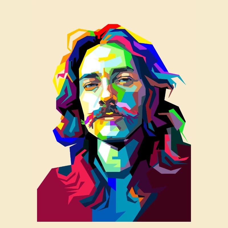 Drum Musician Pop Art