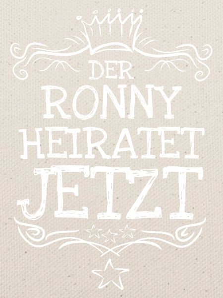Geschenk für Ronny