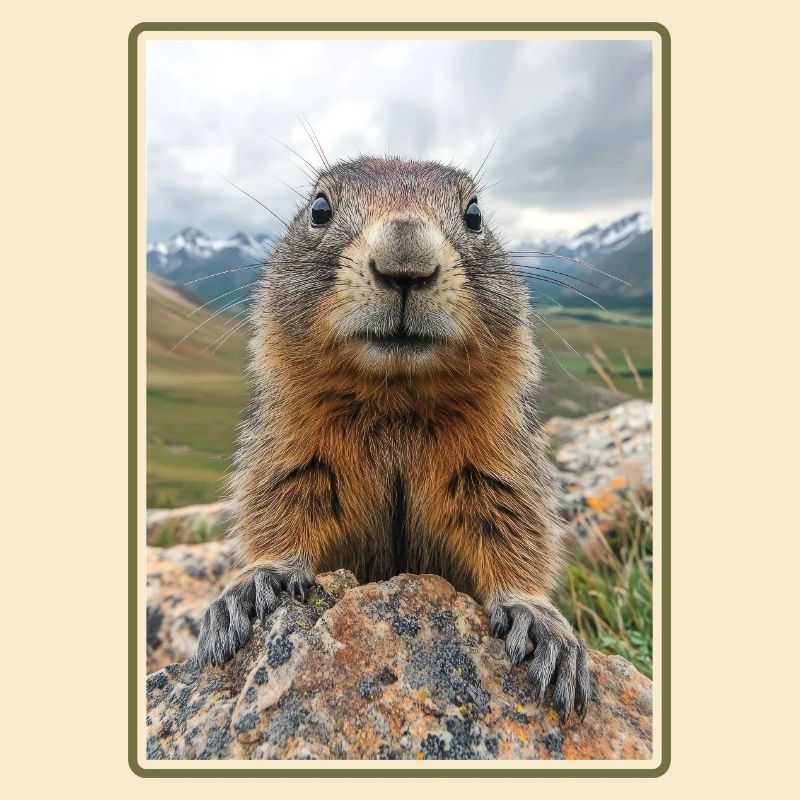 Murmeltiere Murmeltier