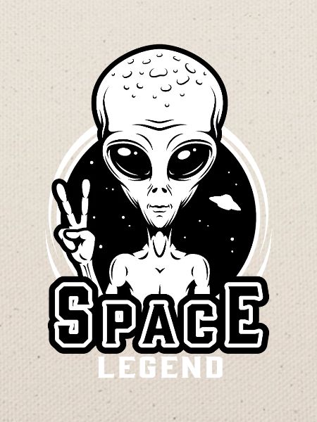 Alien Space – Sci-Fi Retro Weltraum Design