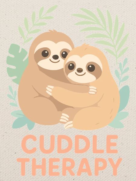 Cuddle Therapy: Süße Faultiere im Dschungel