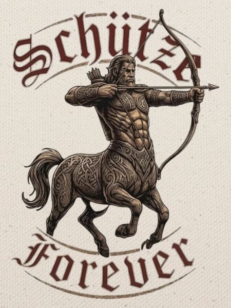Schütze Krieger Tattoobogen