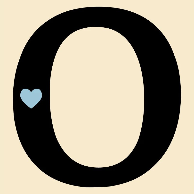 Buchstabe O Anfangsbuchstabe