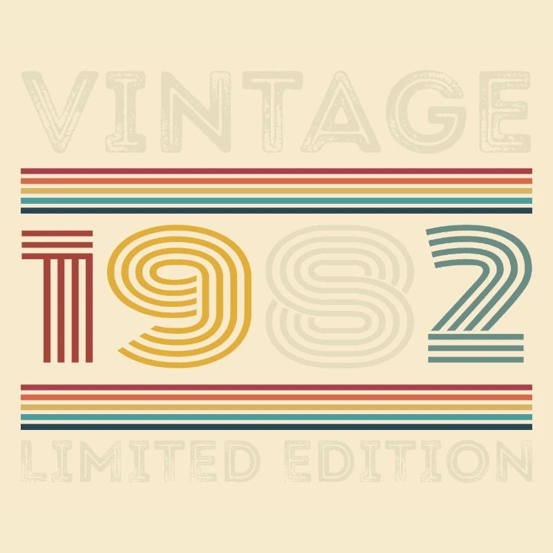 1982 Birthday 1982 Retro 1982 Gift 1982