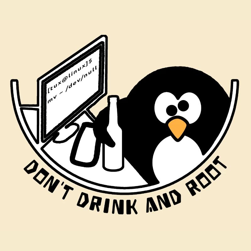 Linux Tux /dev/null