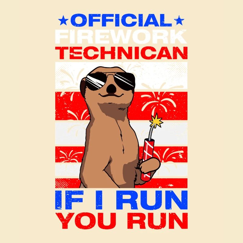 Pyrotechnician Firecrackers Official Firework Technician