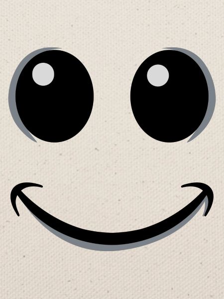 glückliches Gesicht