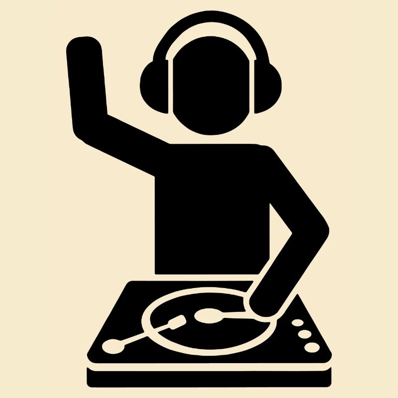 DJ Spruch Geschenk Techno Rave