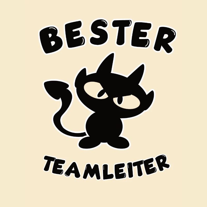 cooles bester Teamleiter Design