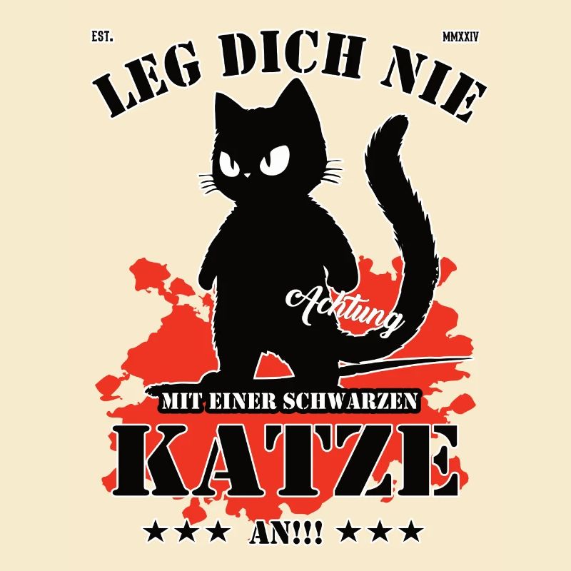 Leg dich nicht mit einer schwarzen Katze an!