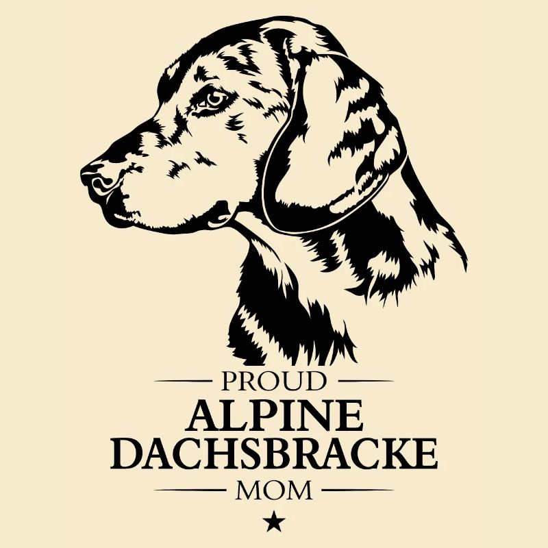 Proud Alpine Dachsbracke Mom Hunde Hund Wilsigns