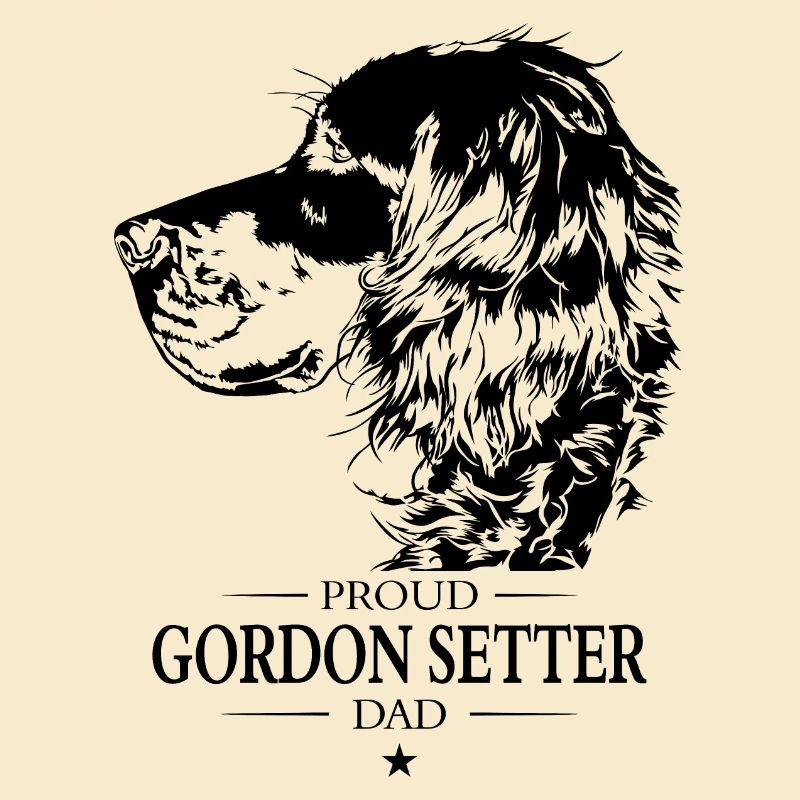 Gordon Setter Dad Hunde Hund Jagdhunde Wilsigns