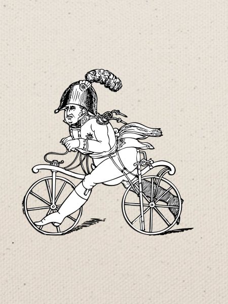 Napoleon Fahrrad fahren