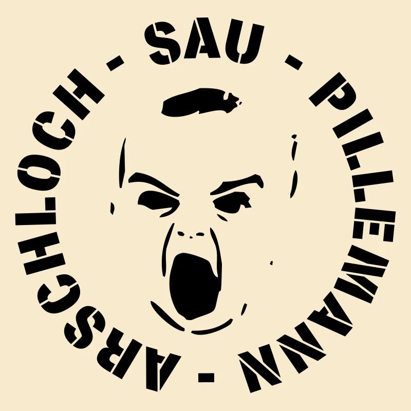 Sau Pillemann Arschloch!