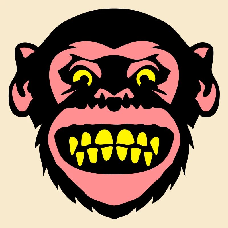 monkey monkey Grimasse 8