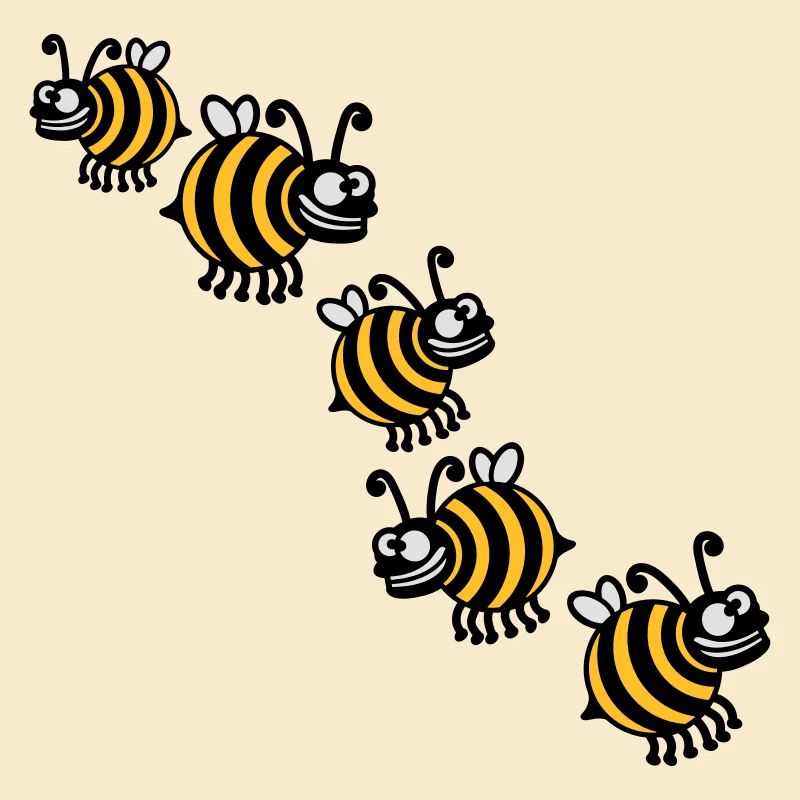 Thick crazy bees