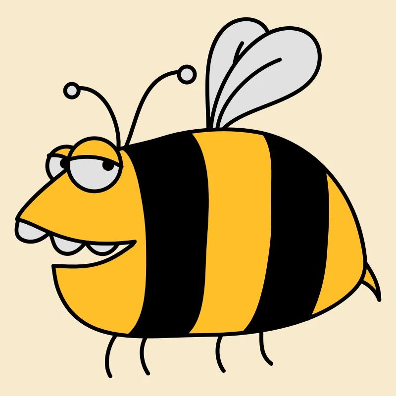Fun thick bee
