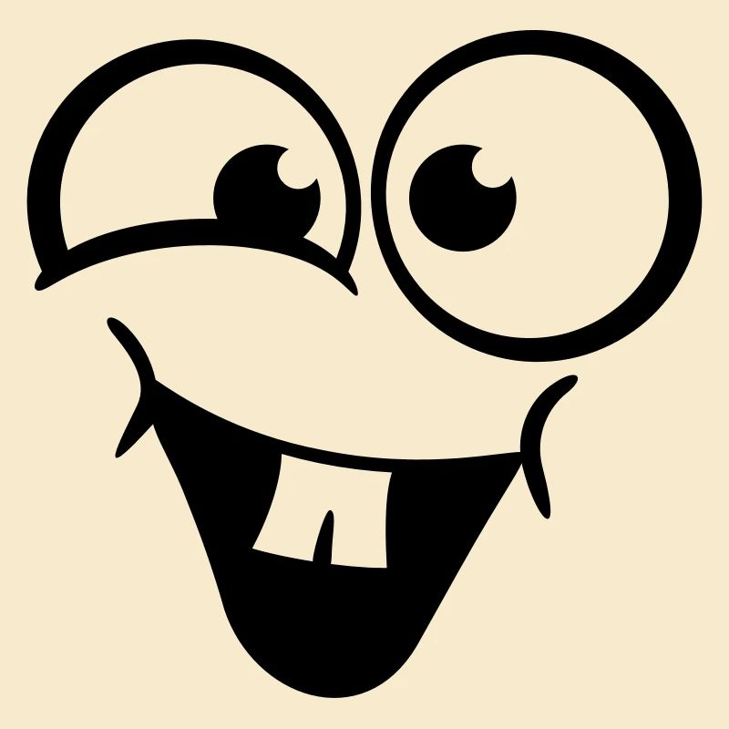 Rire joyeux visage mignon