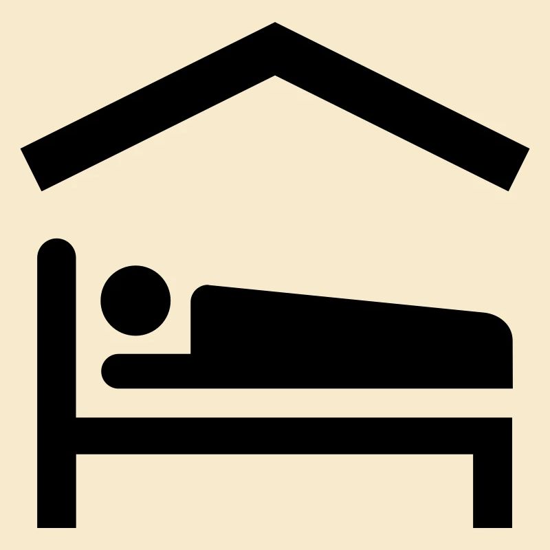 Bed, Backpacker, House, Haus, Herberge