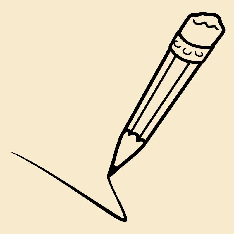 Clipart Abhaken Stift
