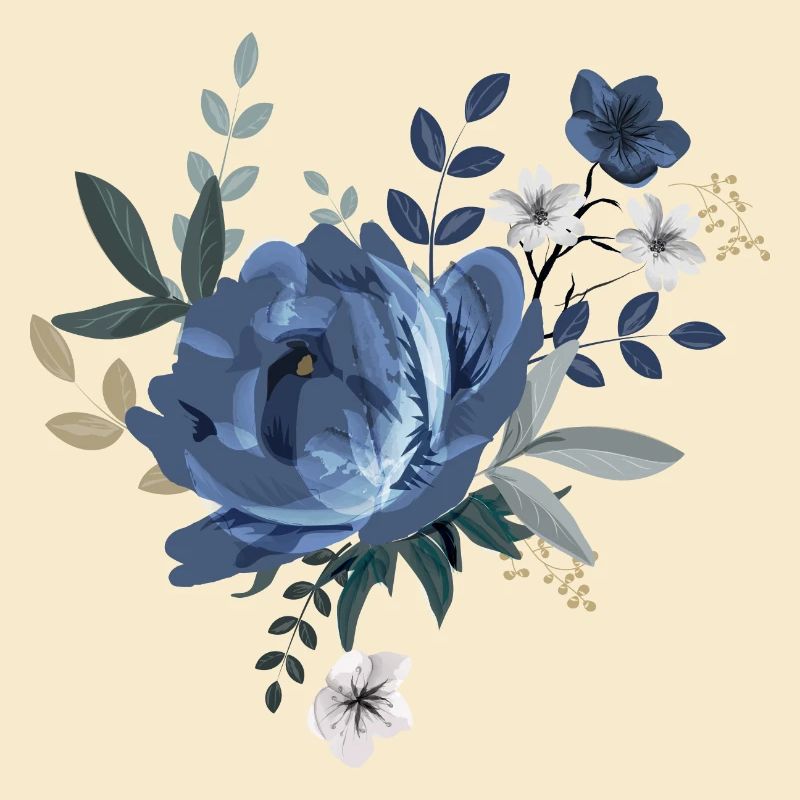 Blaue Blumen