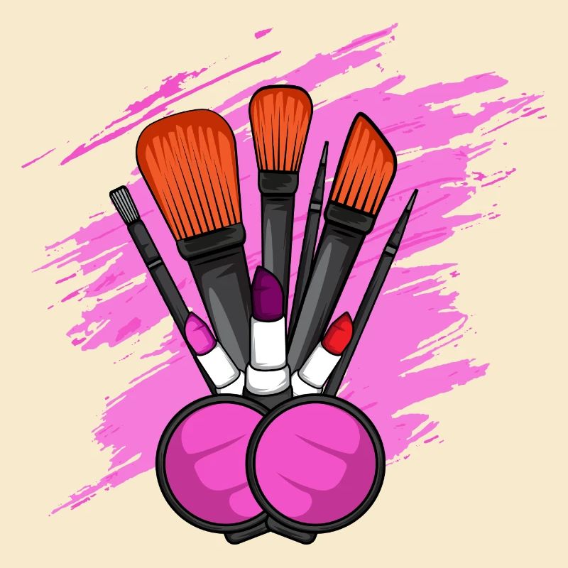 Makeup-Tools. Kosmetikerin. Gift