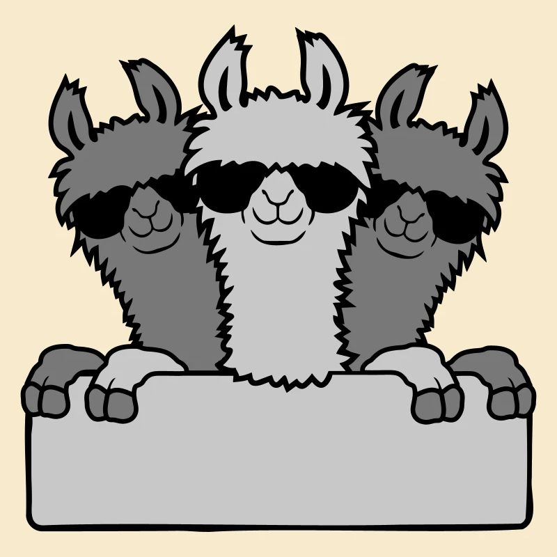 Lamas Friends Team Shield