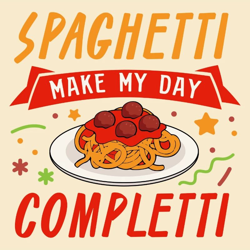 Spaghetti Make Me Completti Ironic Pasta Lover