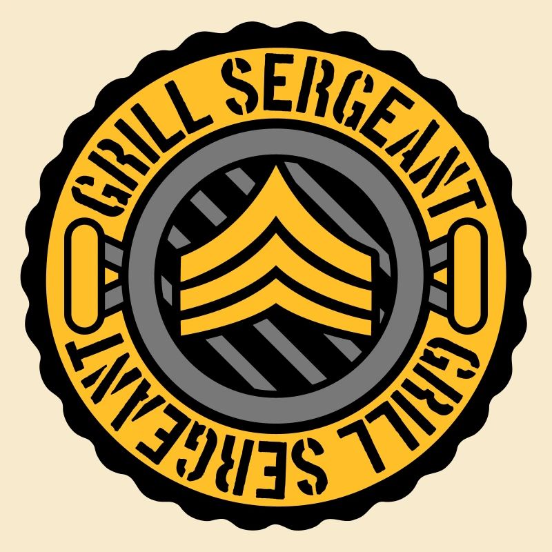Grill Sergeant Stamp BBQ