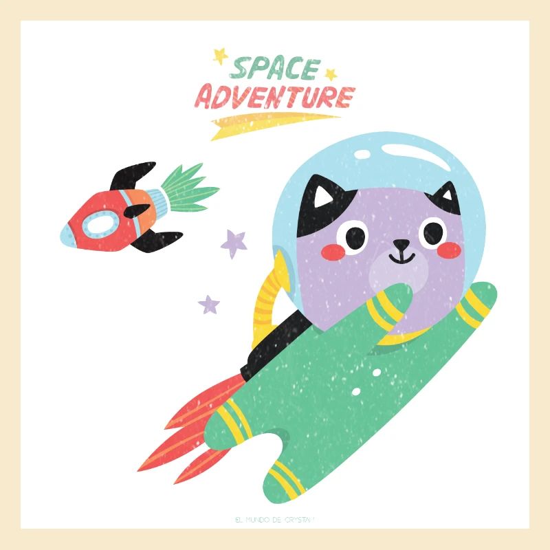 Chaton de l’espace.