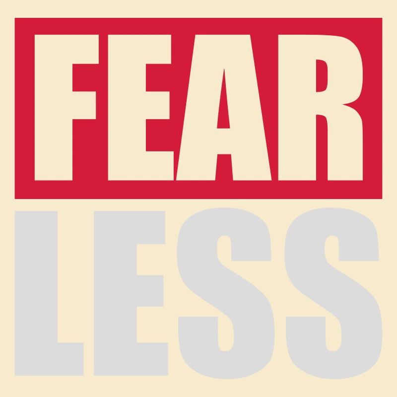 Conception de citation de texte intrépide