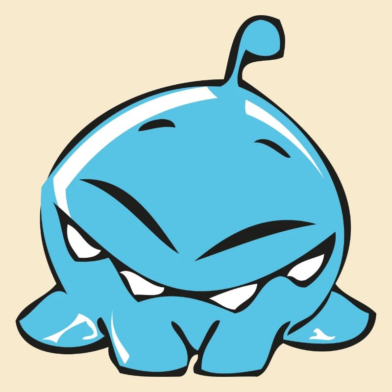 kleines Tropfen Monster