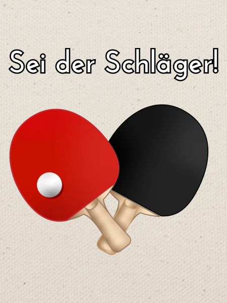 Sei der Schläger Shirt max