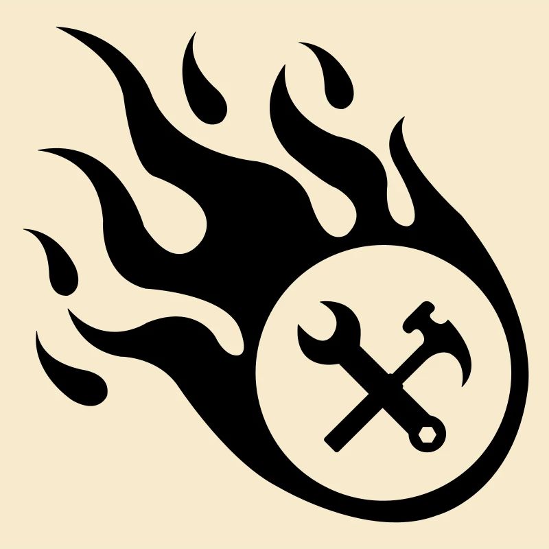 Handwerker Flamme
