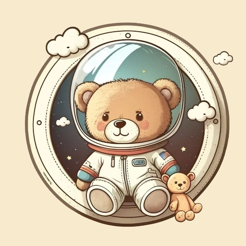 Teddy Bär Astronaut