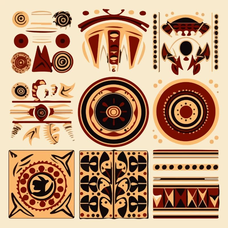 Afrikanische Folklore