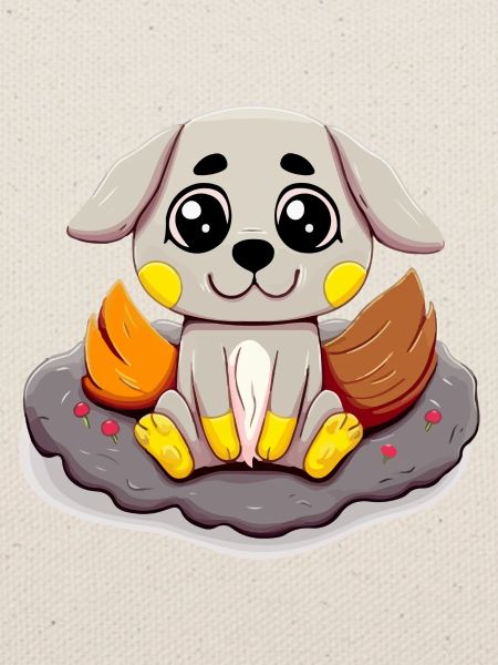 Miko der lustige Hund